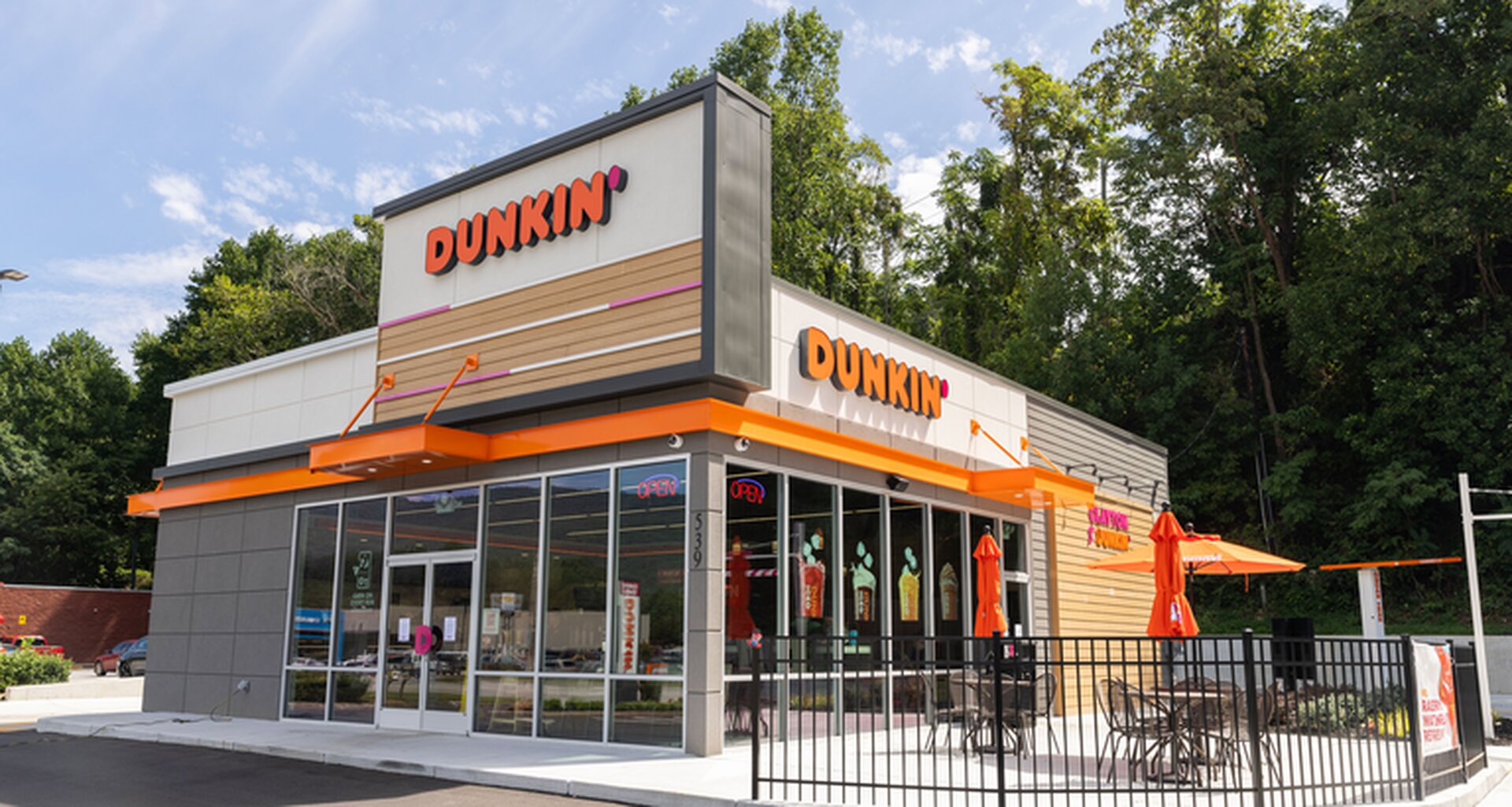 Dunkin Donuts Butikken Utvendig Poughkeepsie Dunkin' To Make